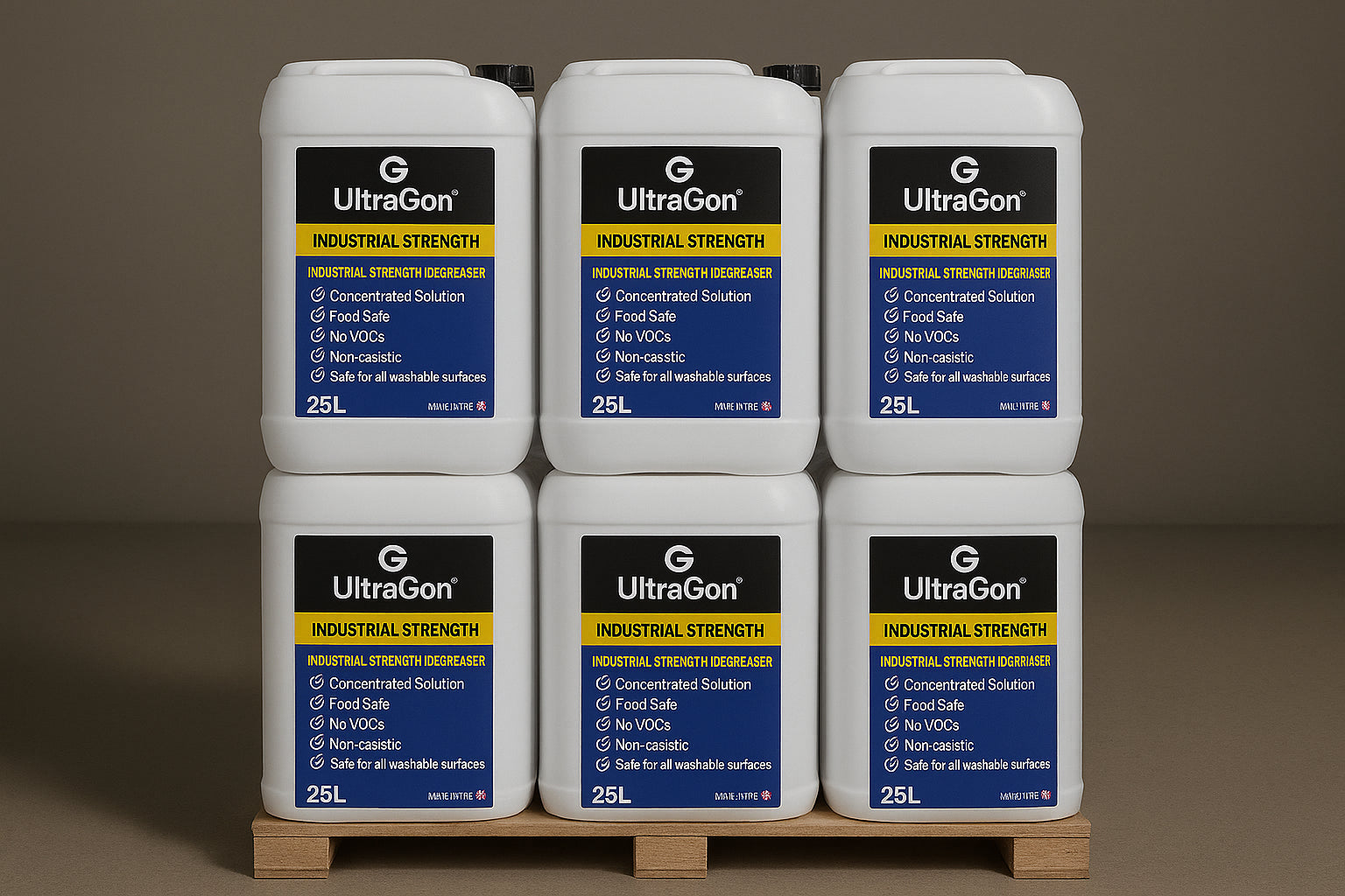 Aapon mini market -Ultragon® Ultra Strength Degreaser 32 x 25L Pallet