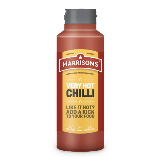 Very Hot Chilli Sauce 1 Liter Bottle (Case of 6)