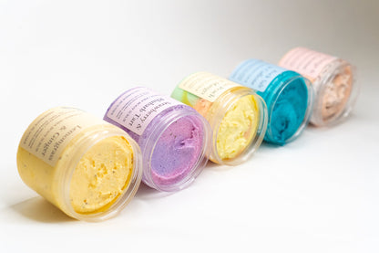 Orange & Coconut Whipped Soap Scrub