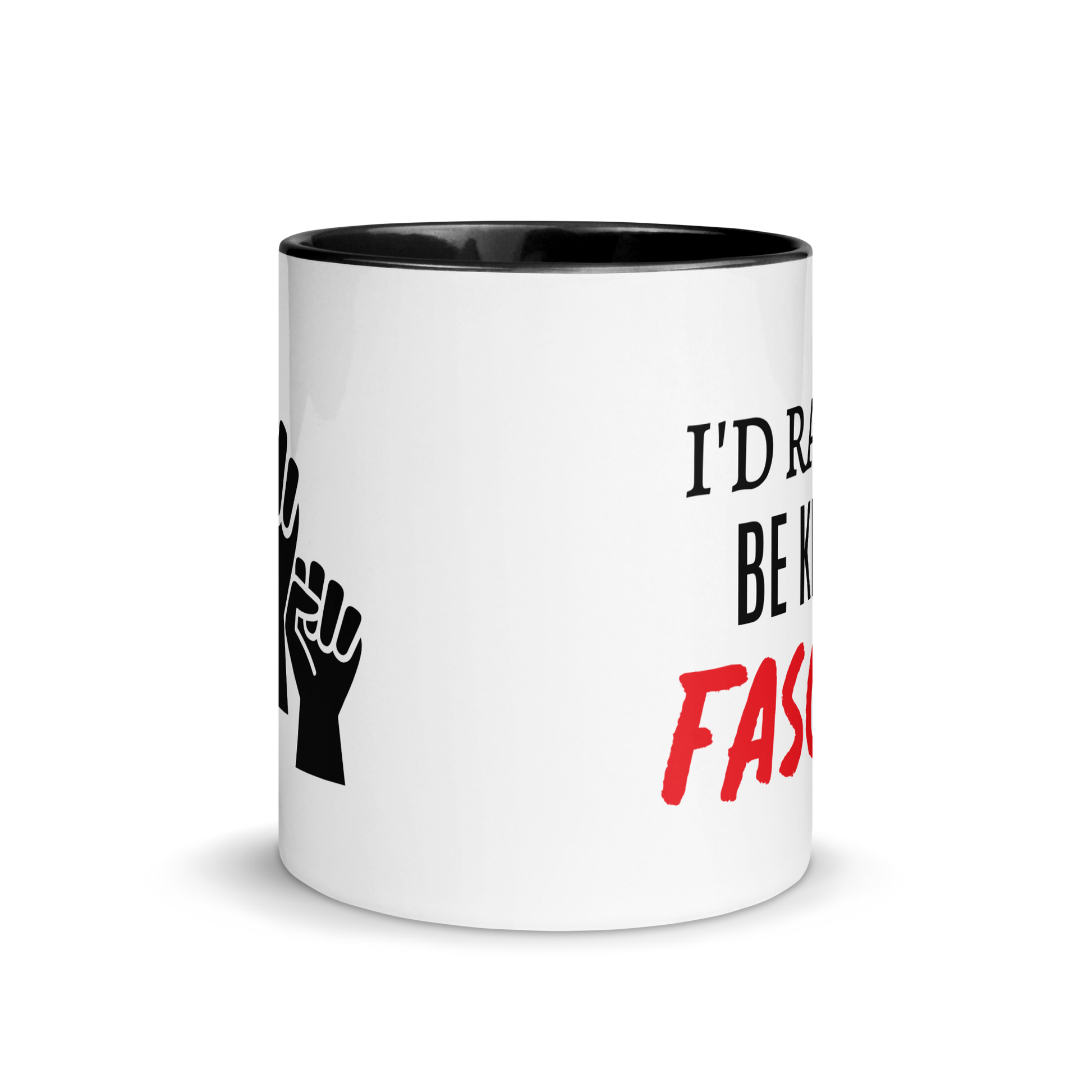 Aapon mini market -Drinkware: "Antifascist Preference" Coffee Mug