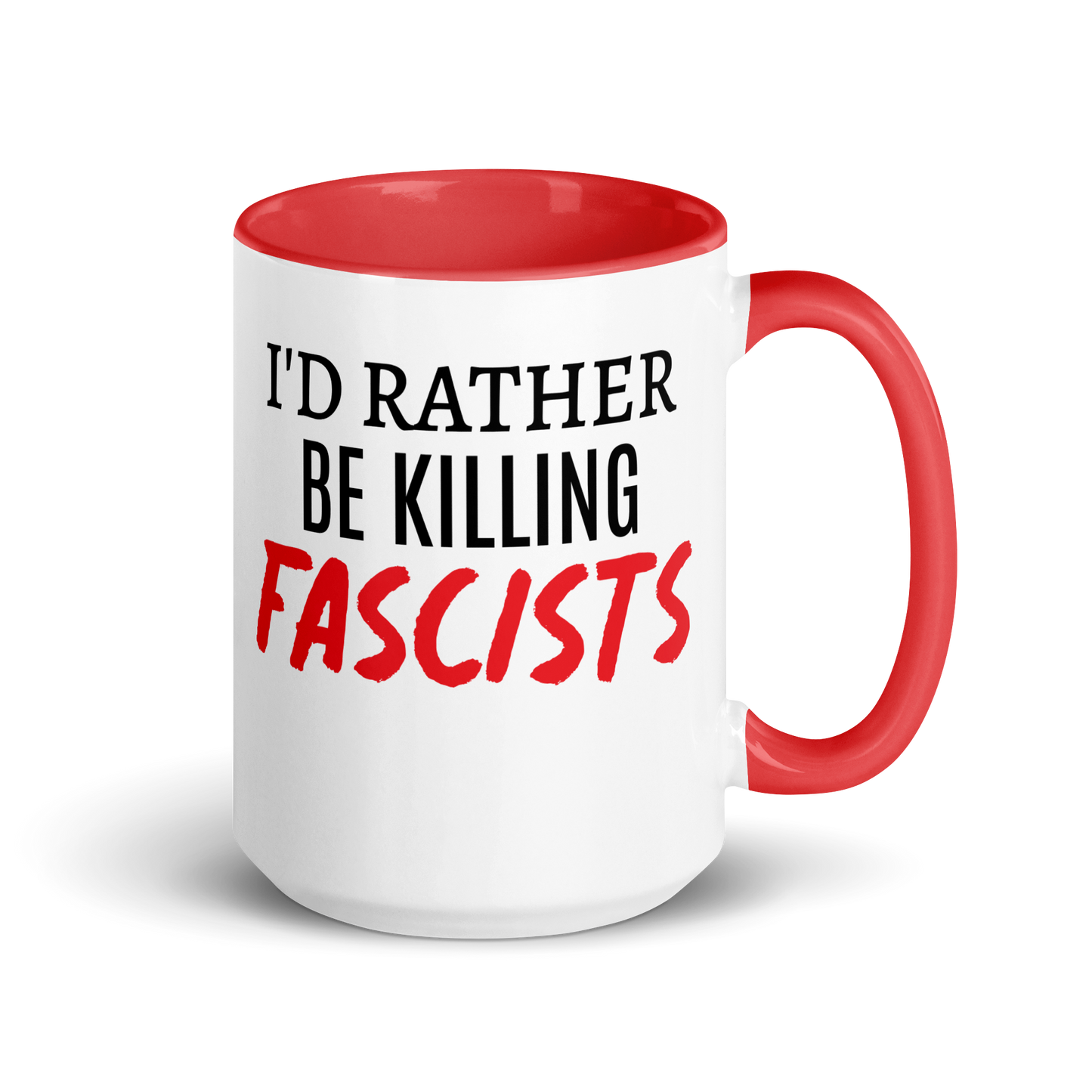 Aapon mini market -Drinkware: "Antifascist Preference" Coffee Mug