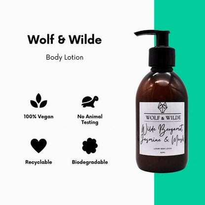 Aaponminimarket Wilde Bergamot, Jasmine & Musk Luxury Body Lotion 250ML