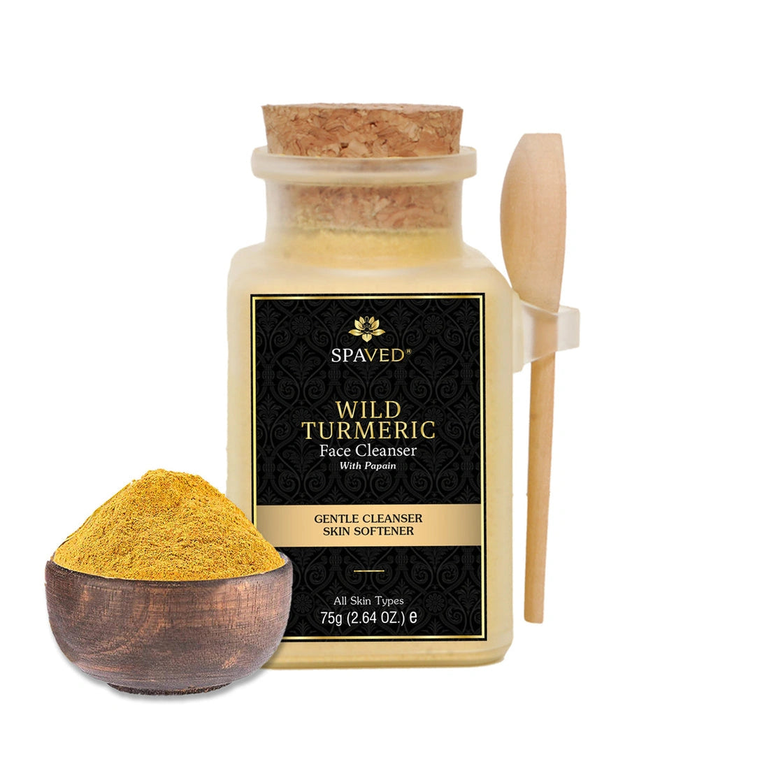 Aaponminimarket Wild Turmeric Face Cleanser - For a Brighter Smoother Complexion
