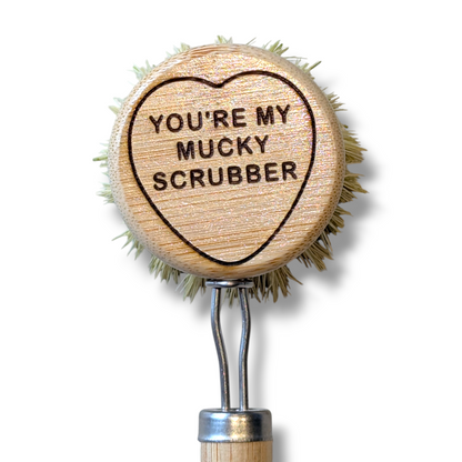 Aapon mini market -Valentine's Dish Brush with Replaceable Head